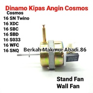 Dinamo / Mesin Kipas Angin Cosmos 16-SN / 16-SBC / 16-SDB / 16-XDC / 16-S033 / 16-WFC / 16-SNQ Mesin Kipas Angin Cosmos 16 Inchi