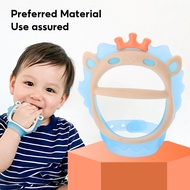 Baby Happy Grinding Rod Gum Gum Food grade Bite Soothing Gloves Preschool Baby Teeth