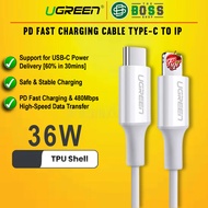 UGREEN PD 60W Fast Charging Cable Charge Cable Sync Data Transfer USB C Type C