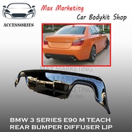 BMW 3 SERIES E60 M TEACHREAR BUMPER DIFFUSER LIP ABS SKIRT LIP BODYKIT