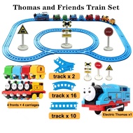 Perfect 40pcs Thomas and Friends Train Set with Metal Cars Tracks Set Alloy Magnetic Train Toys for 