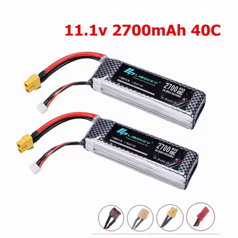 Upgrade battery 11.1v 2200mah 2700mah 3S 40C Lipo battery for RC Car RC Boats RC Drone Battery spare