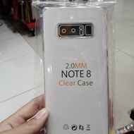 softcase clear case bening Samsung note 8