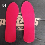 MERAH Universal shoe insole, shoe insole, size 39-44, red