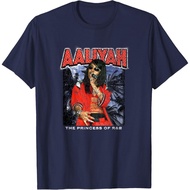 KATUN Adult T-Shirt Ripple Junction x Aaliyah Red Distressed Vintage R&B Music T-Shirt Fashion Cloth