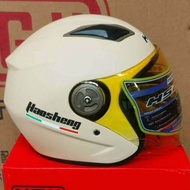 หมวกกันน็อคเต็มใบ Haosheng คุณภาพสูง ขนาดฟรีไซส์ 54-61CM สำหรับผู้ชายและผู้หญิง พร้อมระบบปิด/เปิดไฟต