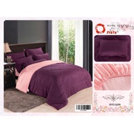 800-Needle Hotel Style Two-Color Bed Sheet Quilt Style 7-Piece Set 7in1 800 Thread Hotel Homestay Dw