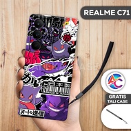 AC80-Case REALME C71-GENGAR Motif -Softcase REALME C71-Casing REALME C71-Silicone REALME C71