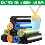 SG Seller Drawstring Garbage Bag / Rubbish Bag / Plastic Bag For Rubbish Bin