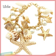 LK Beach Bracelet Cute Adjustable Gold Plated Ocean Multi-style Chain Beach Bracelet