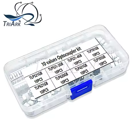 80PCS/Set Electronic Component Assortment Kit TLP521GB TLP521-2GB TLP521-4GB TLP781 TLP621 TLP620 TL