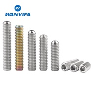 Wanyifa Titanium Bolt M4x8 10 12 13.5 16 18 20 22mm Socket Head Headless Set Screw for Bicycle Motorcycles