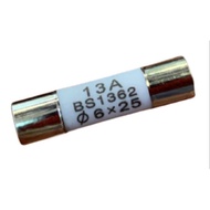 13A / 250V Fuse for plug top BS1362 R057