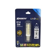 Krisbow E14 5w 6500k Led Bulb - Cool Daylight