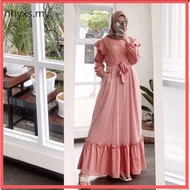 Jubah Wanita Muslimah Labuh Plus Size Maxi Muslimah Angel Maxi