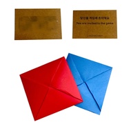 Ddakji Ink Game Toy Korean Traditional Game Ink Game 2 Prop Sets