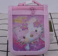 Hello Kitty Ezlink MRT card holder school student ID cards Pouch Bag Badges sets cute cartoon sets Kids Children