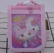 Hello Kitty Ezlink MRT card holder school student ID cards Pouch Bag Badges sets cute cartoon sets K