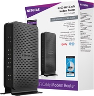 NETGEAR C3000-100NAS N300 (C3000) WiFi DOCSIS 3.0 Cable Modem Router Certified for Xfinity from Comc
