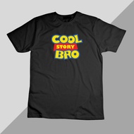 COOL STORY ROUND NECK SHORT SLEEVE T SHIRT CC E456