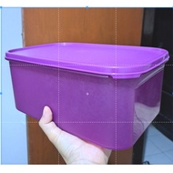 UNGU TUPPERWARE PURPLE DAISY KITCHEN MATE 4.3L LUNCH BOX STORAGE BOX PURPLE STORAGE BOX 1PCS