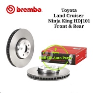 Original Brembo Front Rear Disc Rotor - Toyota Land Cruiser Ninja King HDJ101