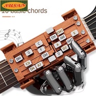 SUSANS Acoustic Guitar Chord Presser, Guitar Learning Tools Portable Guitar Teaching Presser, Gifts 