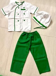 二手 兒童 男童 女童 廚師 服裝 衣服 萬聖節服裝 扮嘢服裝 派對服裝 生日會服裝