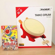 #全新未拆 ✨ Switch 太鼓達人專用鼓 DOBE TAIKO DRUM ，出貨一律紙箱泡綿紙包裝配送。