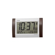 Rhythm (RHYTHM) Citizen wall clock alarm clock radio clock digital R188 wall-mounted and stand-alone calendar temperature and humidity display tea 24.0×14.8×3.1cm CITIZEN 8RZ188-006