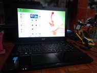 notebook acer aspire e5-411มือสอง pentium n3540 ram 8GB ssd 120GB สภาพใช้งานได้ปกติ