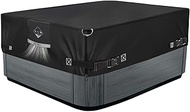 738N Tearing Strength Hot Tub Cover Protector [600D Upgrade Fabric] 85 x 67 inch fits 84 x (60-66) o