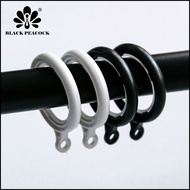 BlackPeacock Solid Plastic Curtain Rod Ring / Pole Rod Hook Ring / Ring Gelang Rod Plastik