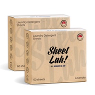 SESSOM & CO Sheet Lah! Laundry Detergent Sheet 2-Box Set