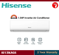 [ Delivered by Seller ] HISENSE 1.5HP Standard Inverter Air Conditioner / Aircond / Air Cond R32 空调 