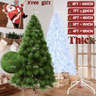 Green/White Christmas Tree 5FT 6FT 7FT 8FT,Artificial Christmas Tree Stand,Xmas tree,Christmas Decor