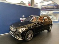 【E.M.C】1:18 1/18 Norev Benz GLC 2017 黑色 金屬模型車