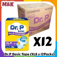 Dr.P by TENA (Basic) M10/L8/XL8 X 12packs