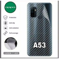 Skin Carbon Oppo A33 2020 A53 2020 A53S 2020 A54 A74 4G A74 5G A94 4G A94 5G A35 A55 4G A55 5G A95 4