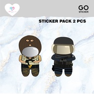 CSGO x Among Us Sticker Pack 2pcs | GO STICKER