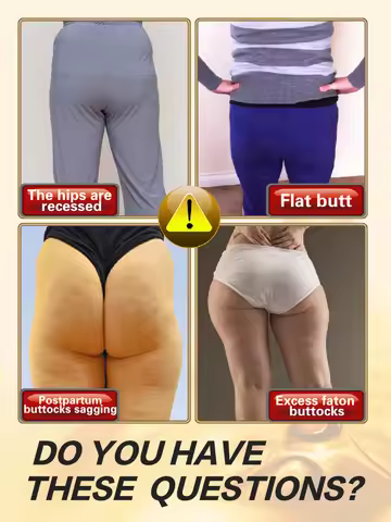 Buttocks oil Enlarge buttocks Make them fuller Rounder More upright Shape