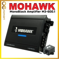 Mohawk Class D Monoblock 600w Car Amplifier 600 Watts Mono Block Amp M3-600.1
