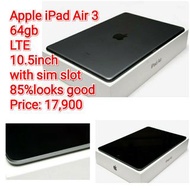 iPad Air 3 64gb LTE with sim