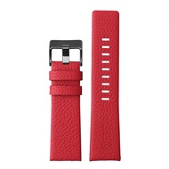 IRJFP Leather watchband For diesel DZ7395 DZ7370 DZ7257 DZ7430 watch band Soft cowhide strap rivet 2