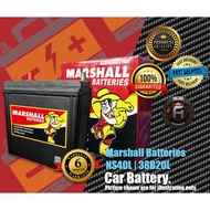 [SABAH] | MARSHALL BATTERIES | NS40L / NS60S | 38B20L / 50B24RS | FREE MAINTENANCE