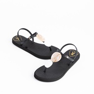 Playboy (เพลย์บอย)รุ่น Pebble T-Strap Sandals(O) รองเท้าแตะรัดส้น รหัสST-HS261C148 ดีไซน์แตะรัดส้นแ