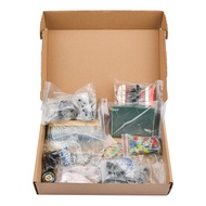 Aideepen Electronic Component Kit Assortment Capacitors ตัวต้านทาน LED ทรานซิสเตอร์ไดโอด1n270 German