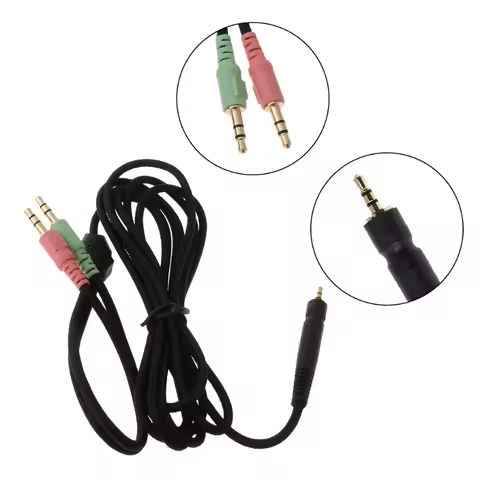 Replacement Headphones Cable for sennheiser G4ME ONE GAME ZERO PC 373D PC37X GSP350 500 600 Headphon