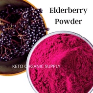 Elderberry Powder 250g 接骨木 果粉 Sambucus Fruit Juice Powder Raspberry Strawberry Elderberry Prickly Pe