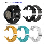 Watchband Strap for Suunto D6 Dive D6i NOVO ZULU Bracelet Replacement Silicone Band Smart Watch Stra